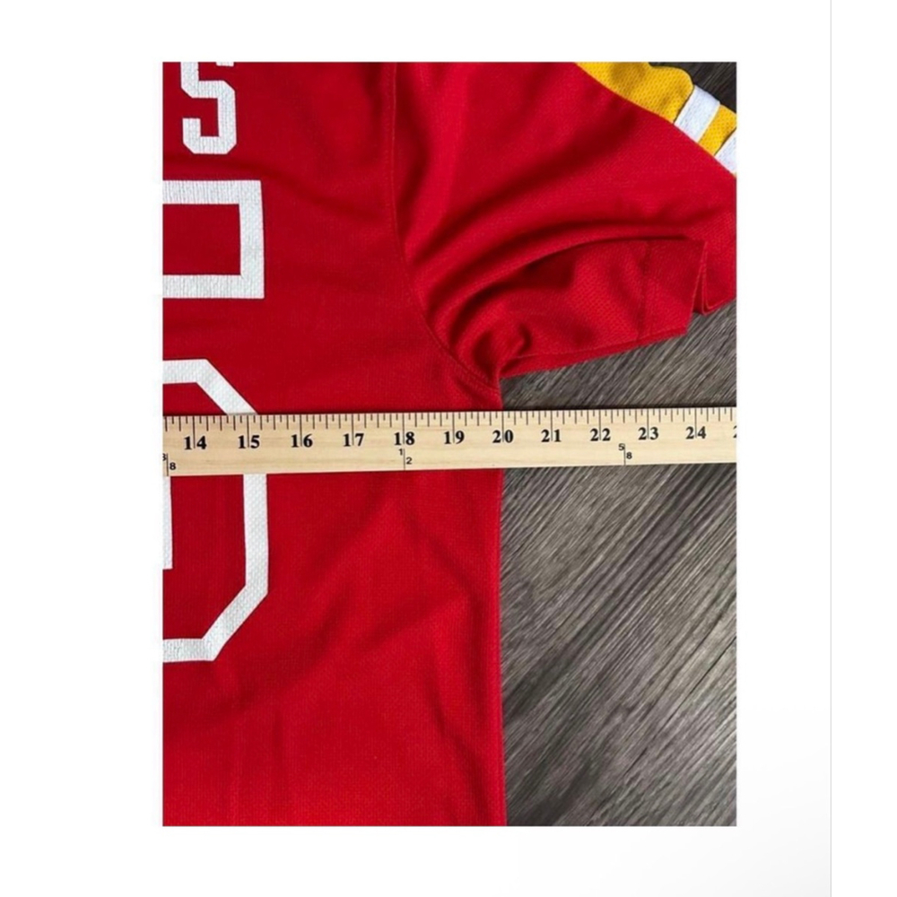 Reebok Kansas City Chiefs Charles #25 Jersey Size M Red 2015 - Picture 5 of 8